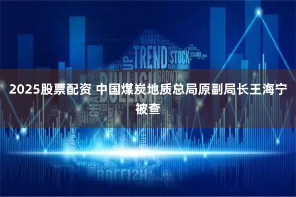 2025股票配资 中国煤炭地质总局原副局长王海宁被查